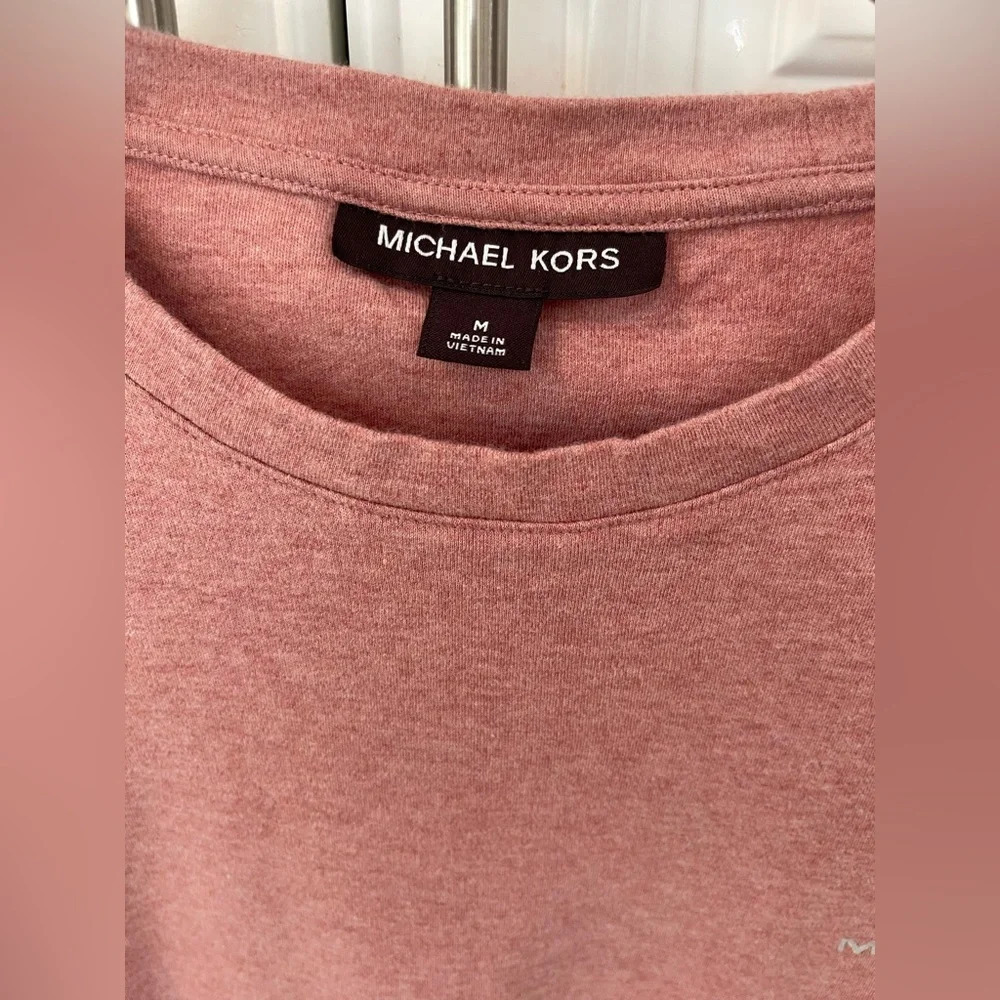 Michael Kors Men's T Shirt Medium M Cotton MK Logo - Picture 3 of 9